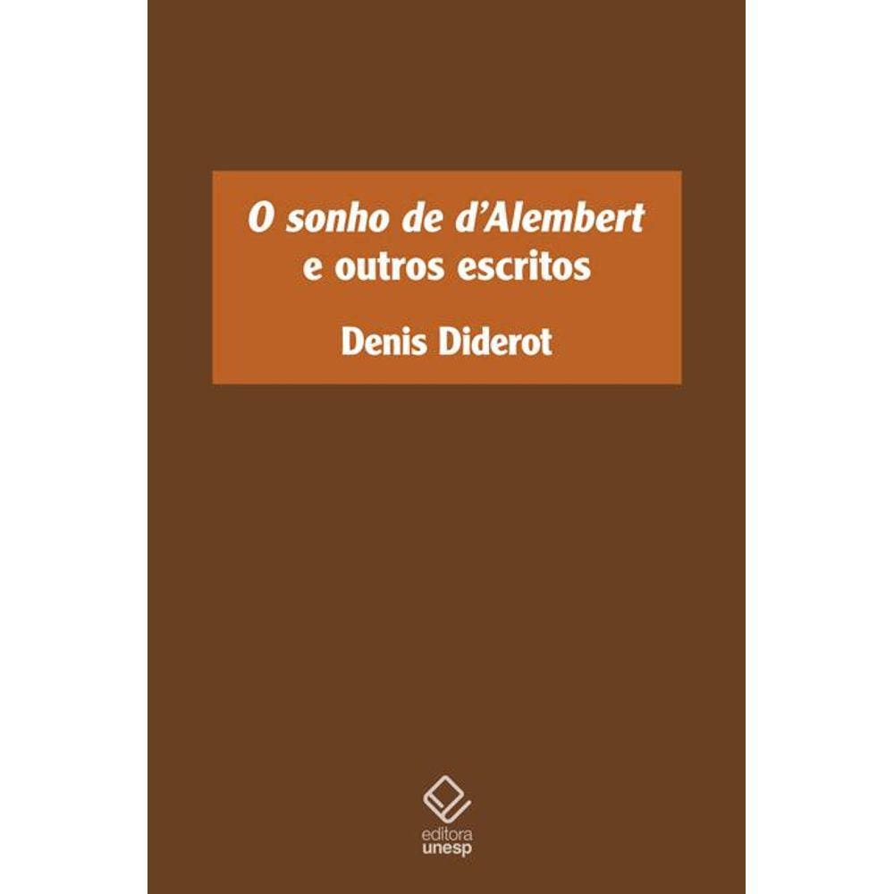 O sonho de d’Alembert e outros escritos