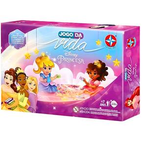 Jogo de Tabuleiro Princesas para Meninas cor de Rosa em Promoção