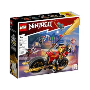 Lego Ninjago Robo Motoqueiro Evo Do Kai 312 Peças - 71783