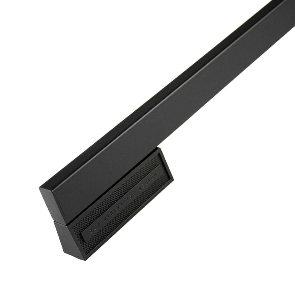 Puxador Alça Dupla para Porta Minimalist - 500mm - Preto - Zen Design