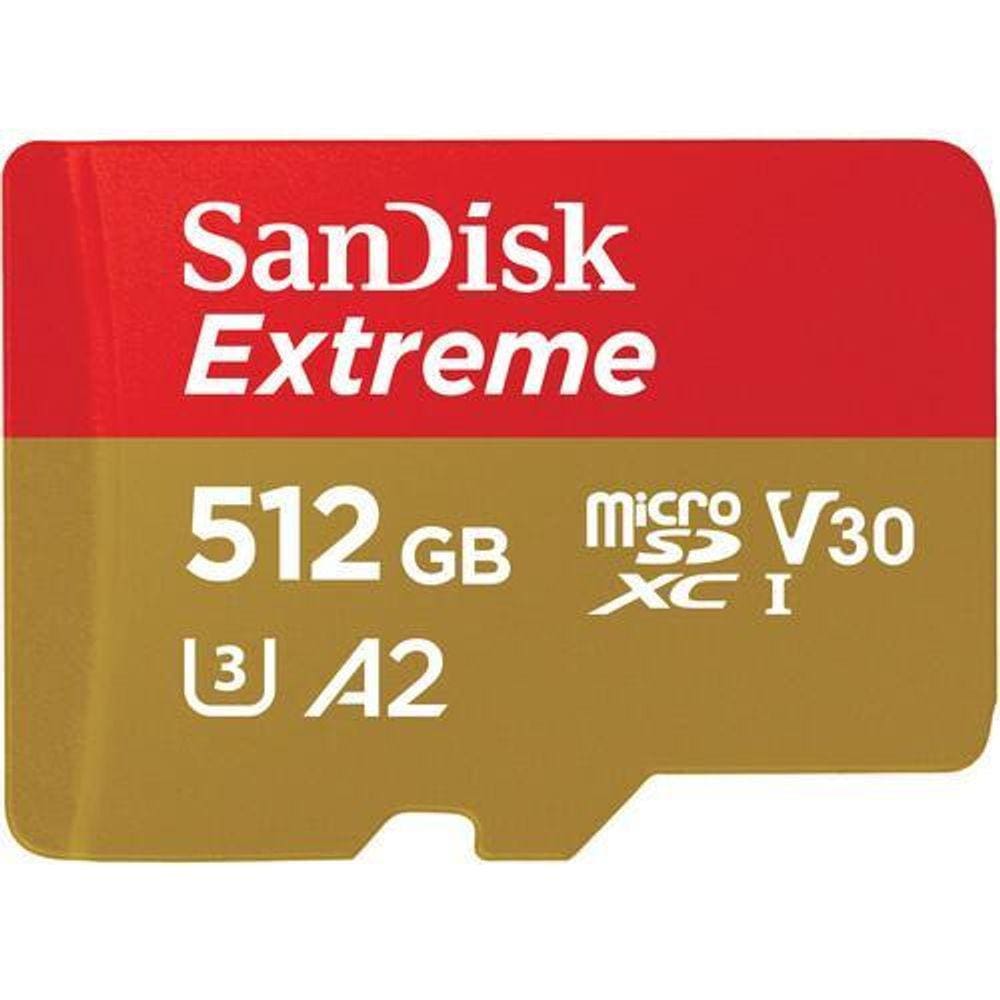 Cartão Memória Sandisk Extreme Micro Sd Xc 512Gb Uhs-I