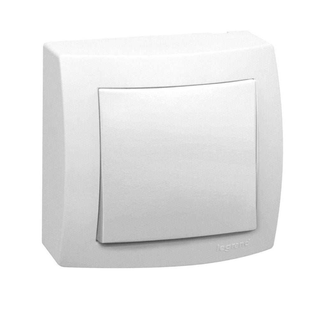 Interruptor Simples Sobrepor Sistema X 10A/250V Bc Pial Legrand