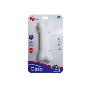 Brinquedo para Cães Osso Mordedor Ultra Resistente Médio