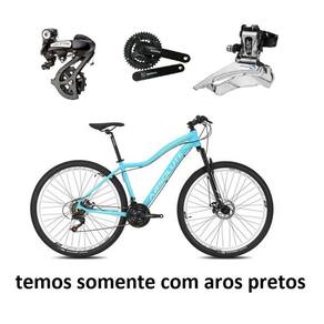 Bicicleta Aro 29 Absolute Hera Feminina Câmbios Shimano Altus 24v K7 Alumínio Freios Hidráulicos Garfo Com Trava - Azul