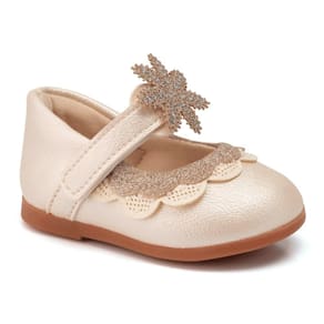 Sapatilha Infantil Princesa Com Detalhe Em Strass Klin Ref:343001 16/22