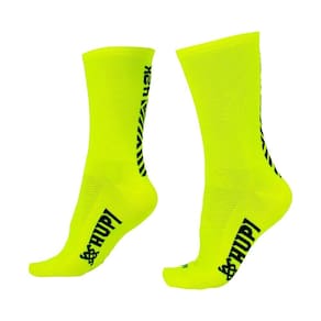 Meia HUPI 42K Slim Amarelo Neon