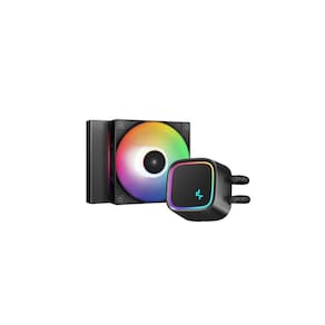 Water Cooler DeepCool GAMMAXX LE300, RGB, 120mm, Preto - R-LE300-BKLNMC-G-1