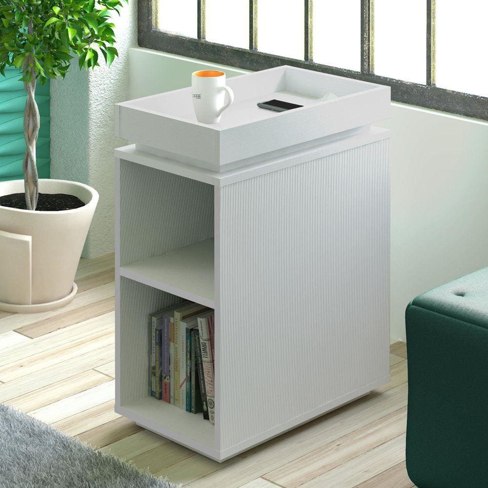 Mesa para Telefone Olivia Artely Branco