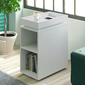 Mesa para Telefone Olivia Artely Branco