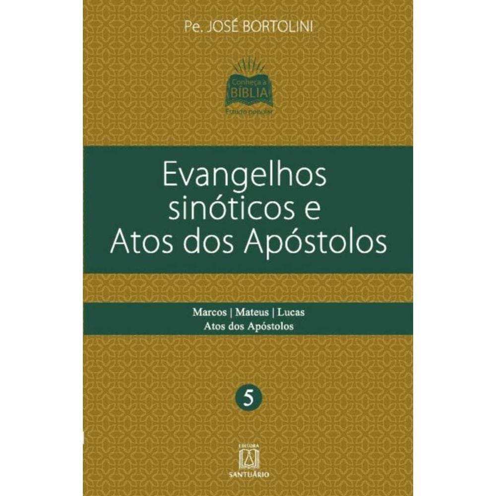 Evangelhos Sinoticos E Atos Dos Apostolos