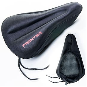 Capa de Selim Em Gel para Bicicleta Mtb Com Cavidade 280x200mm Frontier
