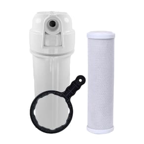 Filtro Agua 9 3/4 Ponto Uso Pou Carvão Ativado 2carbon Block