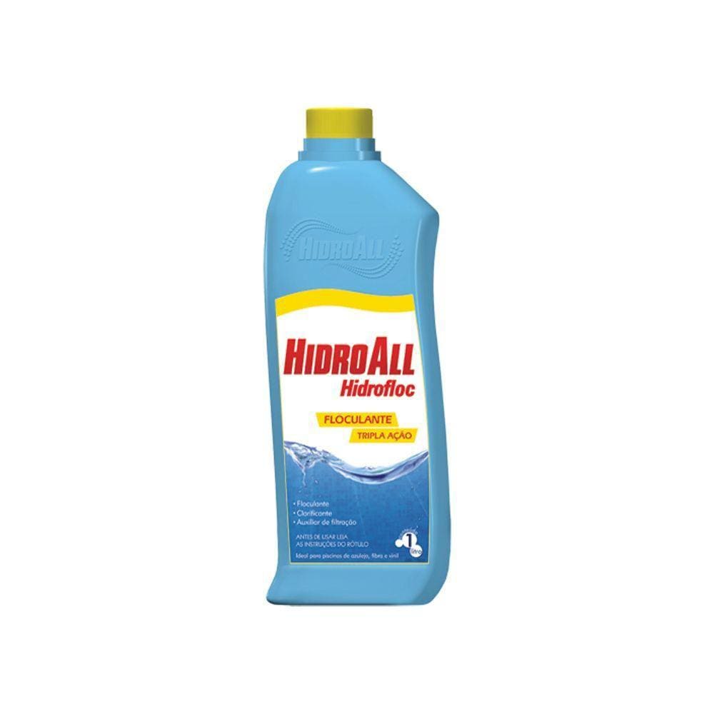 Clarificante Hidroall Hidrofloc 1 Litro