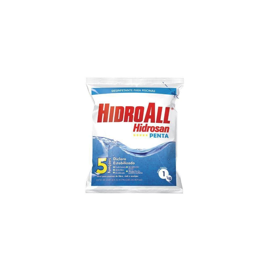 Cloro Piscina Hidrosan Hidroall Penta 1KG