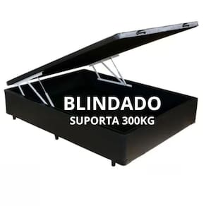 Cama Box Baú 1,38 x 1,88 - Estrutura Reforçada