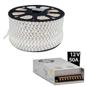Mangueira Led branca fria 5050 Mais Fonte Chaveada 50a