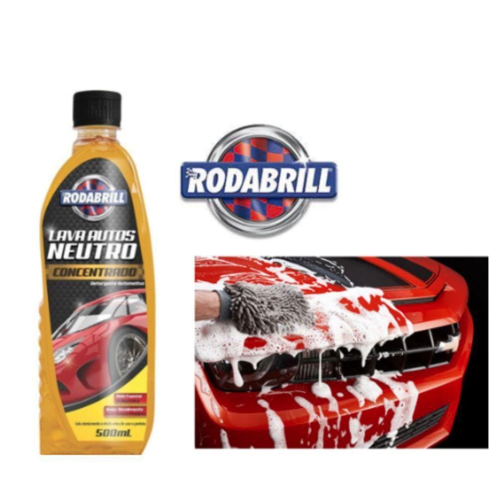 Lava Autos Neutro Concentrado Rodabrill 500ml