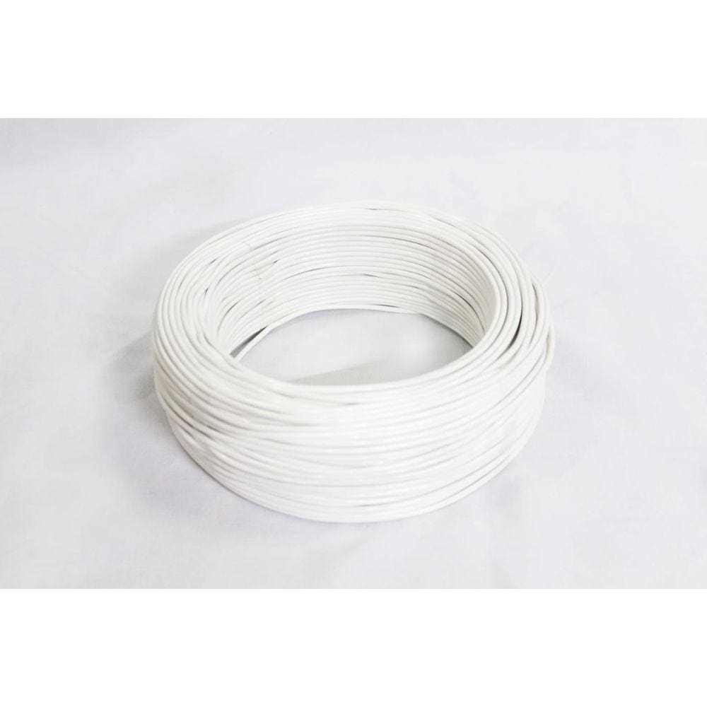 Fio Flexível 4mm 100 Mts Branco NOVA ELETRO