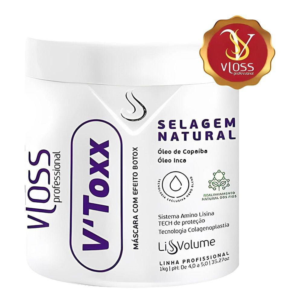 Botox V`Toxx Liss Vloss Professional Alisa Tipo Progressiva