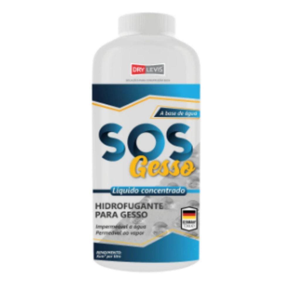 Hidrofugante Para Gesso - Sos Gesso 1L
