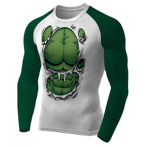 Rash Guard Hulk Masculina Atlética