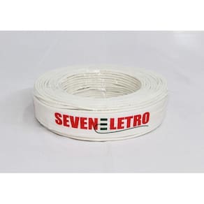 Fio Cabo Flexível 4Mm Branco - 100 Metros
