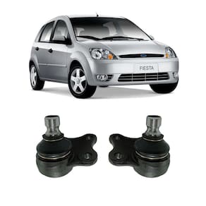 Kit 2 Pivô Bandeja Leque Dianteiro Ford Fiesta 2002 Até 2014