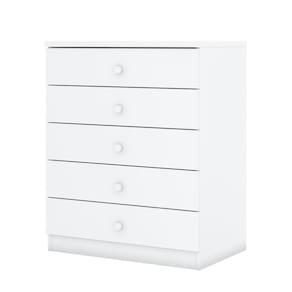 Cômoda 5 Gavetas Henn Bala de Menta IA710-10 Branco SE