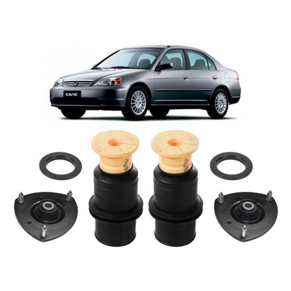 Kit Batente Do Amortecedor Dianteiro Honda Civic 2001 2002