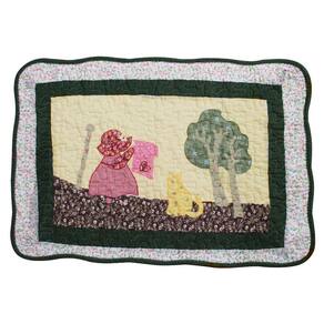Tapete Patchwork Camponesa 100% Algodão 61x42cm