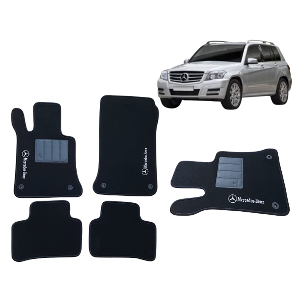Tapete Carpete 5Mm Mercedes Glk 220 2008 2009 10 11 12 13 14