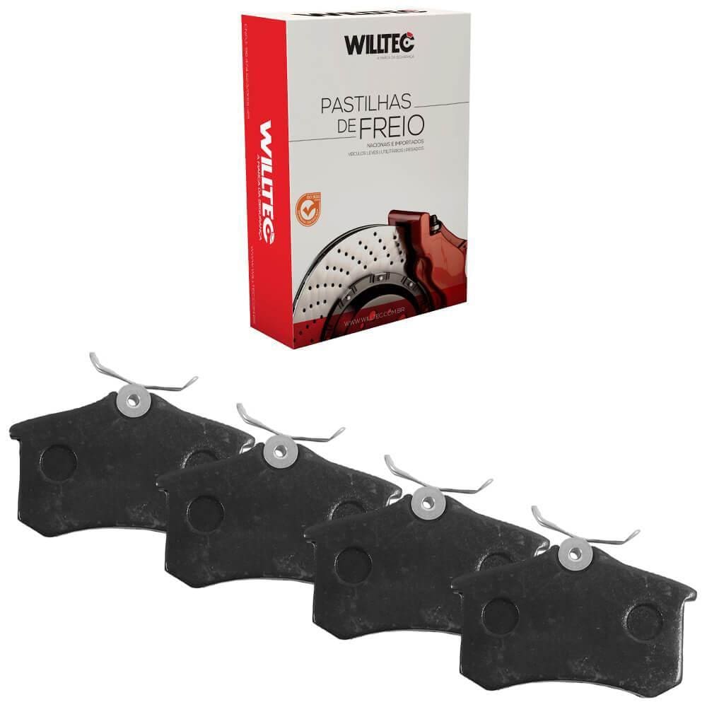 Kit Pastilha Freio Traseira Citroen C3 C4 C8 DS3 Girling
