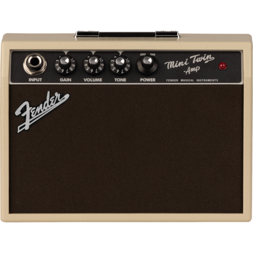 Amplificador de Guitarra Fender Mini 65 Twin Amp Blonde