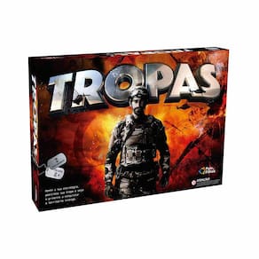 Jogo de Tabuleiro Estratégico Tropas - 154 Peças