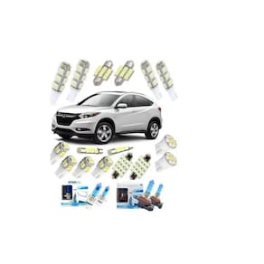 Kit Lampadas Led Super Branca Farol Milha Honda Hrv Techone