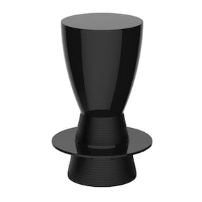 Banqueta em Polipropileno Tinn Grifit Preto
