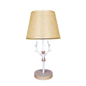Abajur Luminária Dourada De Mesa 43cm Bivolt 110/220v