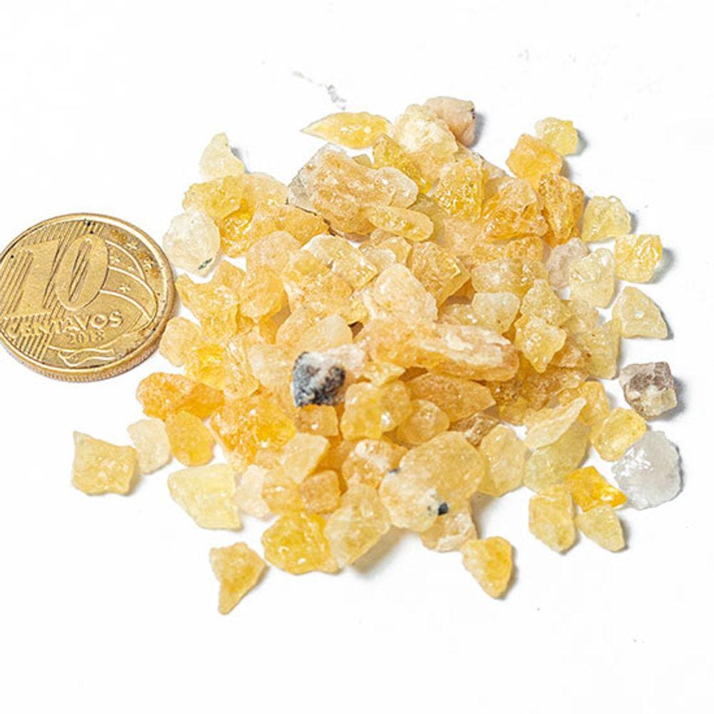 20 Gr Hidenita Amarela Miúda Bruto Natural 5 mm Aprox.
