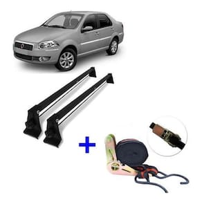 Rack De Teto B Fiat Siena 1999 Até 2011 + Cinta Catraca