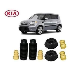 Kit Coxim Batente Dianteiro Traseiro Kia Soul 2009 2010 2011 2012 2013