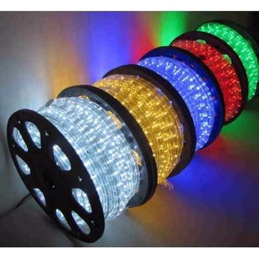 Mangueira Led ROSA 5050 Chata 5.0W/5. 35W/m. 20 metro, 110v ou 220v + Conector, várias outras cores