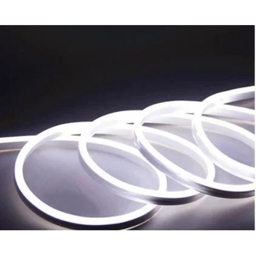 Mangueira De Led Flexivel Neon 220v Com 20 Mts Bf+ Conector