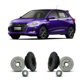 Par Batente Suporte Rolamento Dianteiro Onix Rs 22