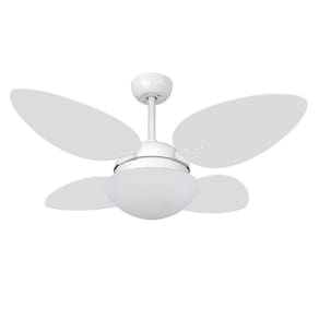 Ventilador De Teto Volare Braco Fosco Vd42 Pétalo 4 Pás 110V