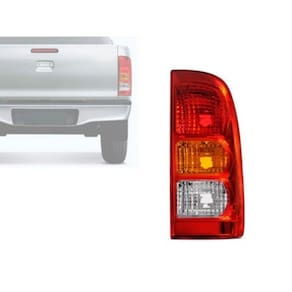 LANTERNA TRASEIRA HILUX 05 a 11 TRICOLOR PASSAGEIRO