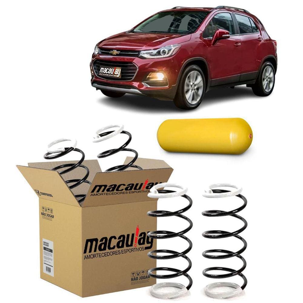 Par De Molas Gnv Traseira Gm Tracker Ate 2019
