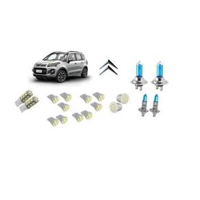 Kit Lâmpada Led Citroen Aircross Pingo Smd Super Branca