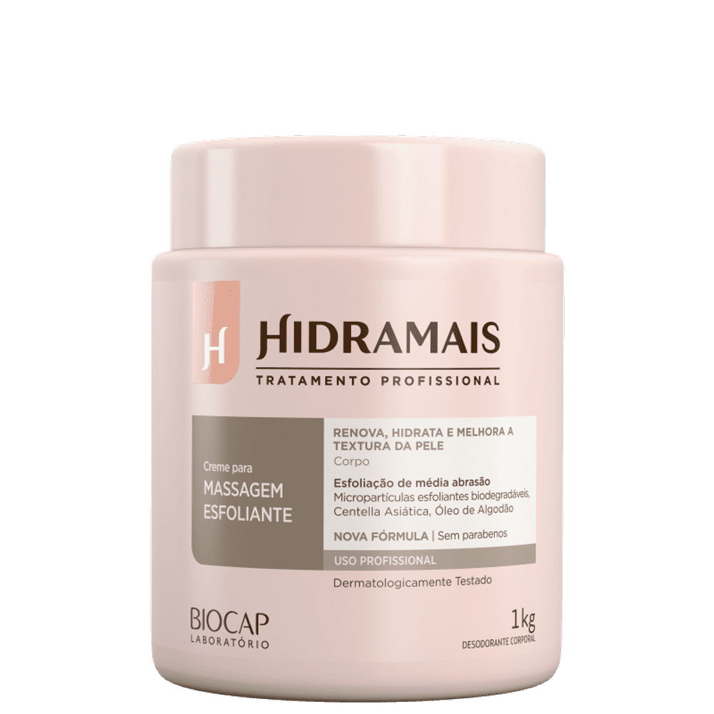 Creme de Massagem Hidramais Esfoliante 1kg