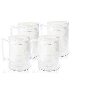 Jogo de Caneca Gel Acrilico PS com 4 peças - KrystalON Copos