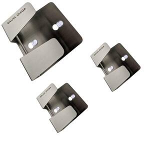 Kit Porta Esponja em inox com 3 pcs para Cuba de Cozinha Gourmet